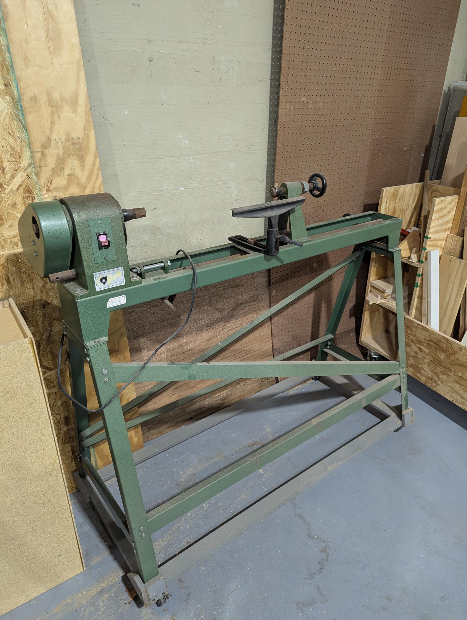 Central Machinery 12" x 33-3/8" Wood Lathe
